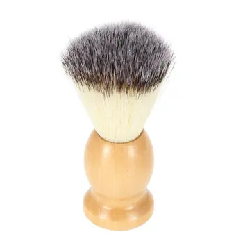 

Men'S Cleaning Brush Household Daily Shaving Brush Wooden Handle Shaving Brush Men Bread Cheaning Supply