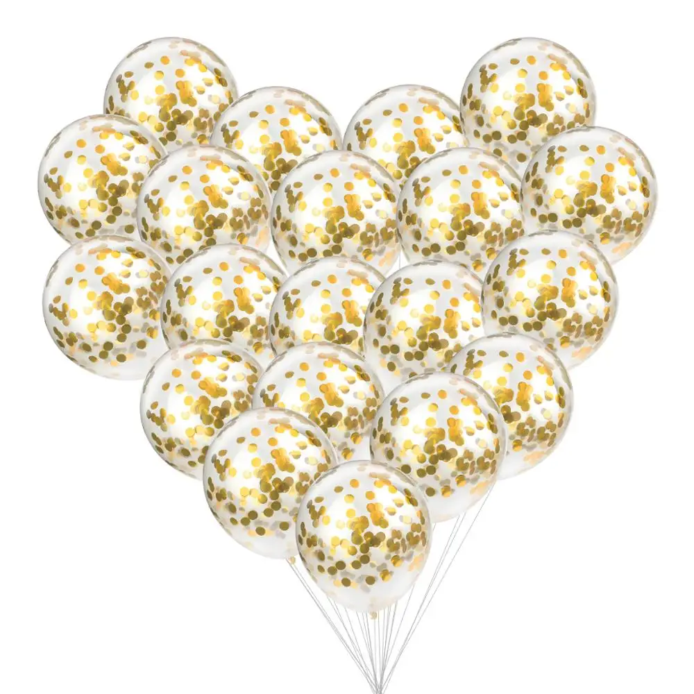 

Rose Gold balloon confetti suit chrome BALLOON Birthday Decoration Party Wedding decoration wedding anniversary senior Salon