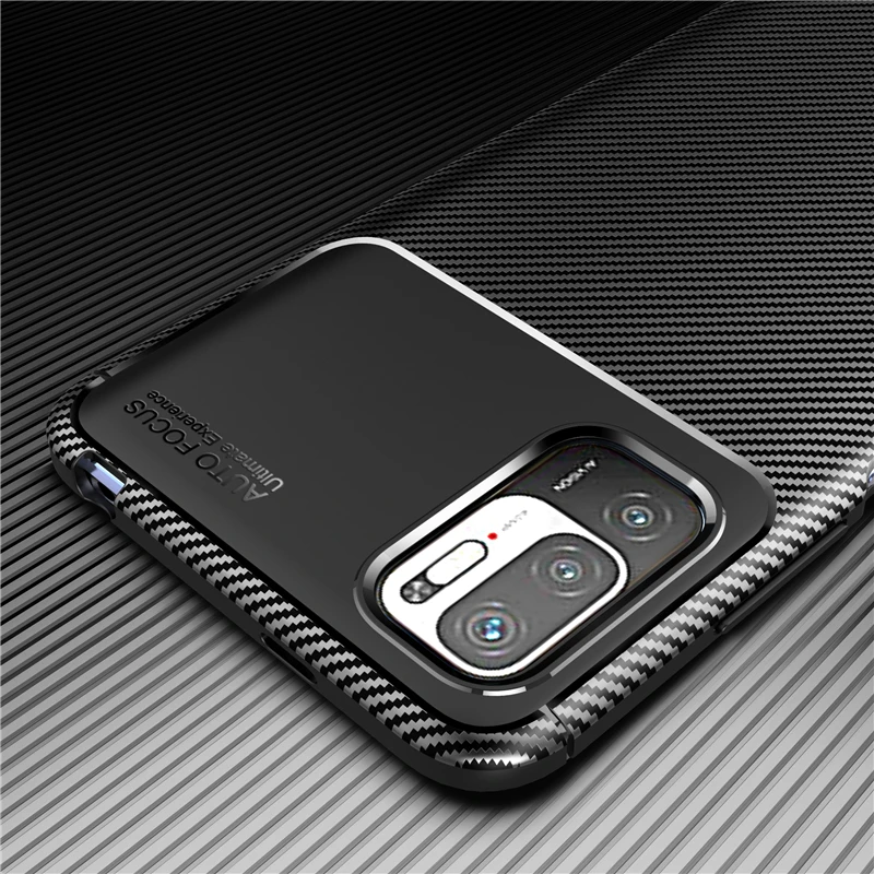 Funda de silicona para Xiaomi Redmi Note 13 Pro, carcasa trasera de fibra  de carbono, 5G - AliExpress