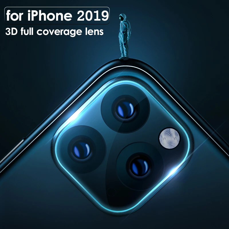 Роскошная Защитная пленка для объектива камеры для iPhone 11 Pro Max, пленка для камеры из закаленного стекла для Apple iPhone 11, металлическая задняя камера для объектива