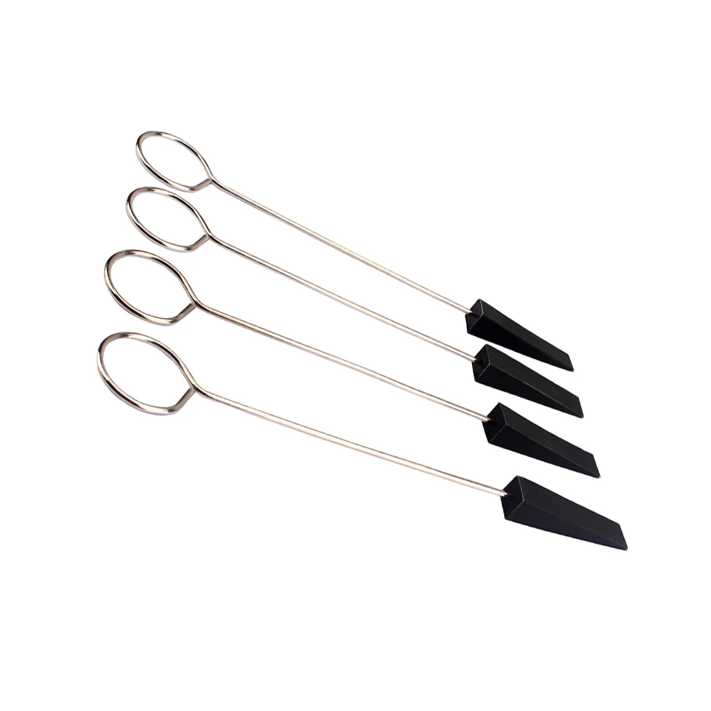 Professional Piano Mutes With Handle Rubber Tuning Mute 4PCS 185mm/7.28inch