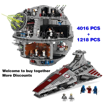 

05063 Death Star Toy Gift 05042 Venator Class Republic Attack Cruiser Building Blocks Christmas Birthday Kid 81061 Bricks