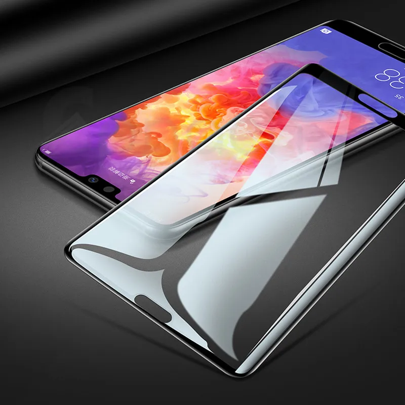 9D полное покрытие из закаленного стекла для huawei P20 Pro P10 P9 Plus Lite Защита экрана для huawei P Smart Защитная стеклянная пленка
