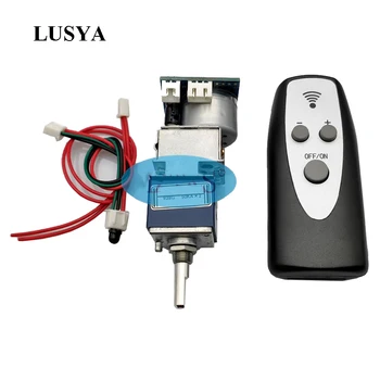 

Lusya ALPS27 audio Remote control Volume adjust board with semicircle potentiometer For Audio amplifier preamp 50K 100K T1439