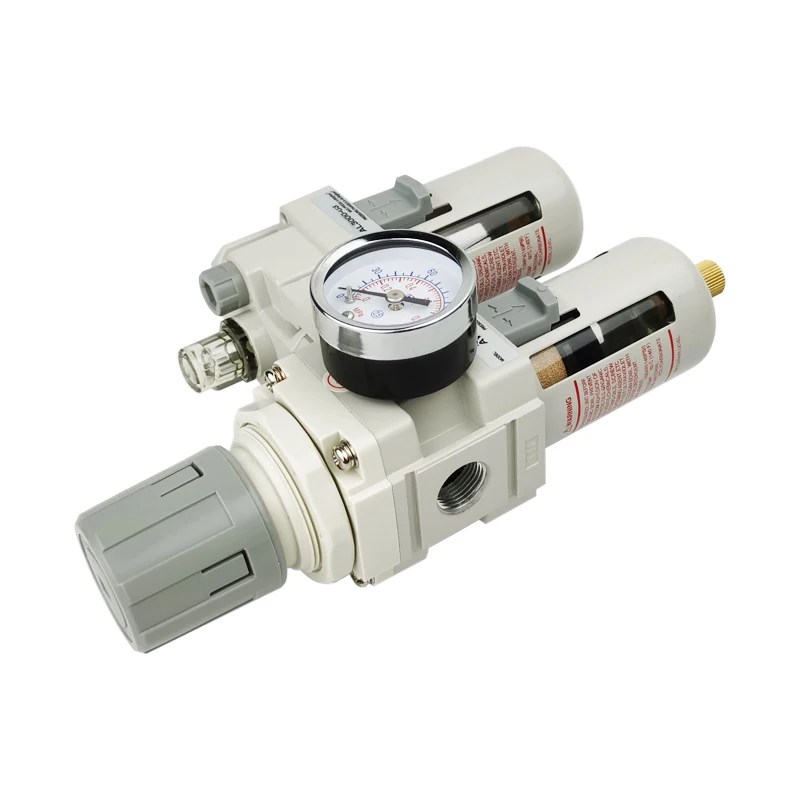 AC3010-03 Air Compressor Filter 3/8" Water Oil Separator Trap Kit With Regulator 