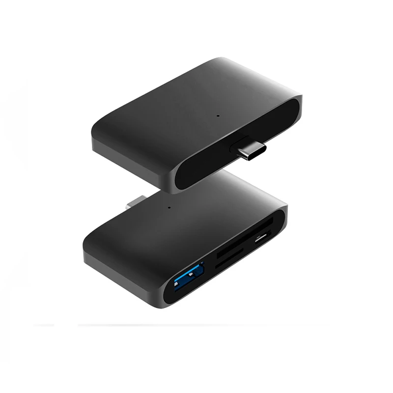 4 в 1 концентратор USB Type C с USB3.0/SD/micro SD многофункциональный ОТГ-ридер для всех мобильных телефонов