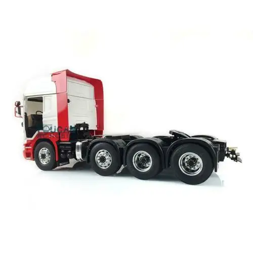 LESU 1/14 металлический шасси RC тягач Hercules Sca 8*8 кабина DIY Tmy THZH0537
