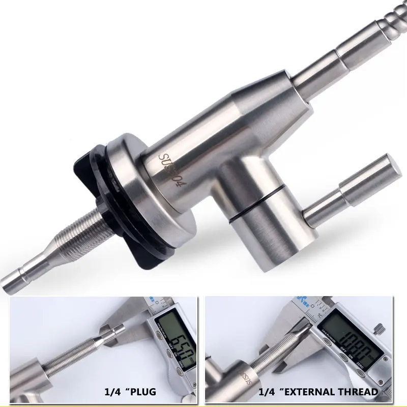 universal gooseneck purificador de água torneira osmose reversa filtro de água potável torneira aço inoxidável conexão rápida