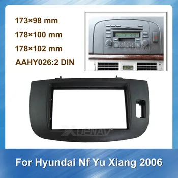 

Autoradio Multimedia fascia for Hyundai Nf Yu Xiang 2006 Stereo Panel Dash Mount Trim Installation Kit Car Frame Refitting