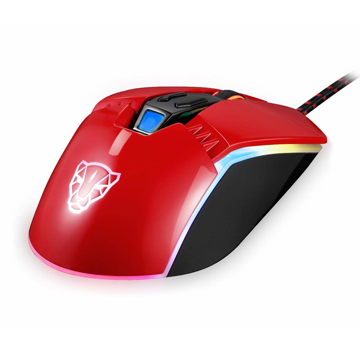 V20 RGB AP Version Wired Gaming Mouse 5000 DPI USB2 0 LED Glowing 3D Optical Mouse 5