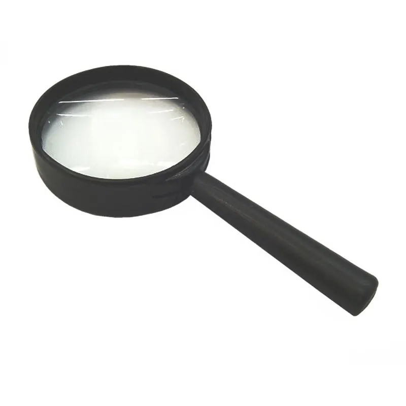 40 мм Диаметр объектива 8x Прямая Ручка Лупа увеличительное стекло для чтения