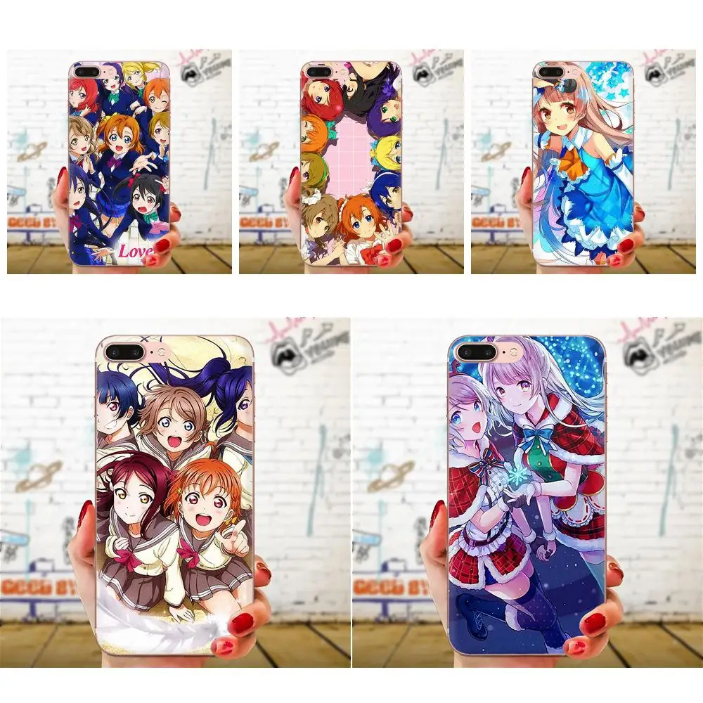 Soft Live Love Phone Anime For Xiaomi Redmi Note 8 8A 8T 10 K30 5G Pro Motorola G G2 G3 G4 G5 G6 G7 Plus | Мобильные телефоны и