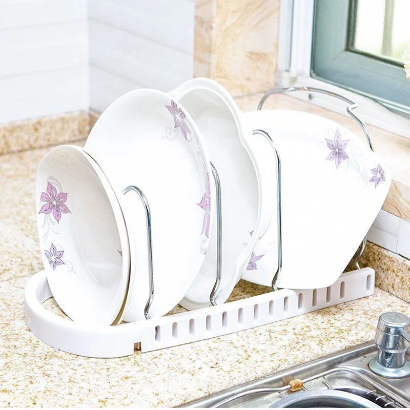 Rack Kitchen Rack Creative Multi-Function Stainless Steel Lid Rest Stand Spoon Holder Multi-Function Home Kitchen Dish Lid Rack