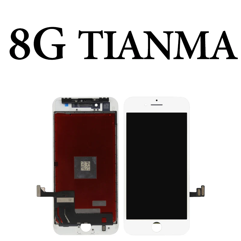 for iphone 8 white Премиум Версия Tianma для iPhone 5S, SE 6 6S Plus 7 8 Plus ЖК сенсорный экран Стекло сборка Бесплатный подарок без битых пикселей - Цвет: for iphone 8 white