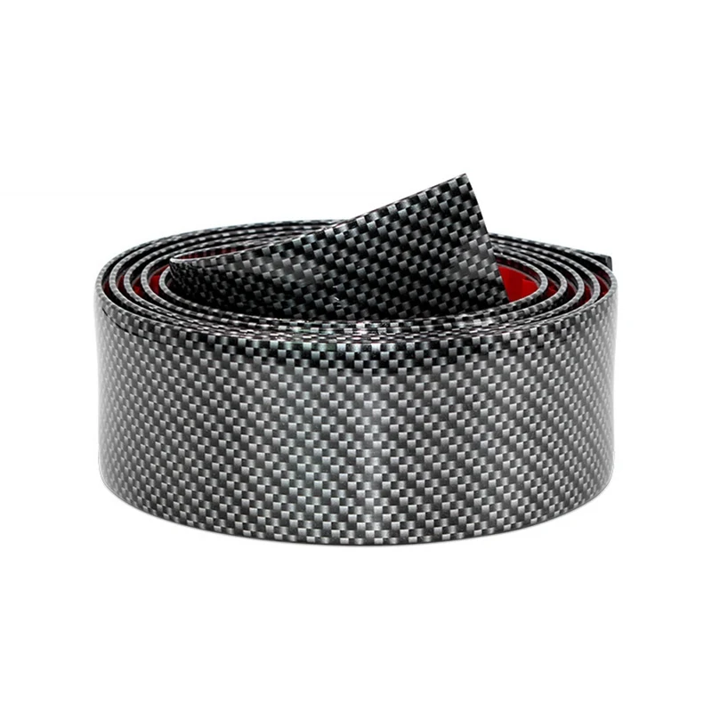 

Car Carbon Fiber Sill Protection Sticker Automobile Body Door Anti Scratch Strip Collision Scuff Protector Car Exterior Parts 1M