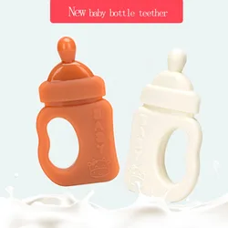 Anneau de dentition en Silicone pour bébé, biberon, sucette, morsure molaire 