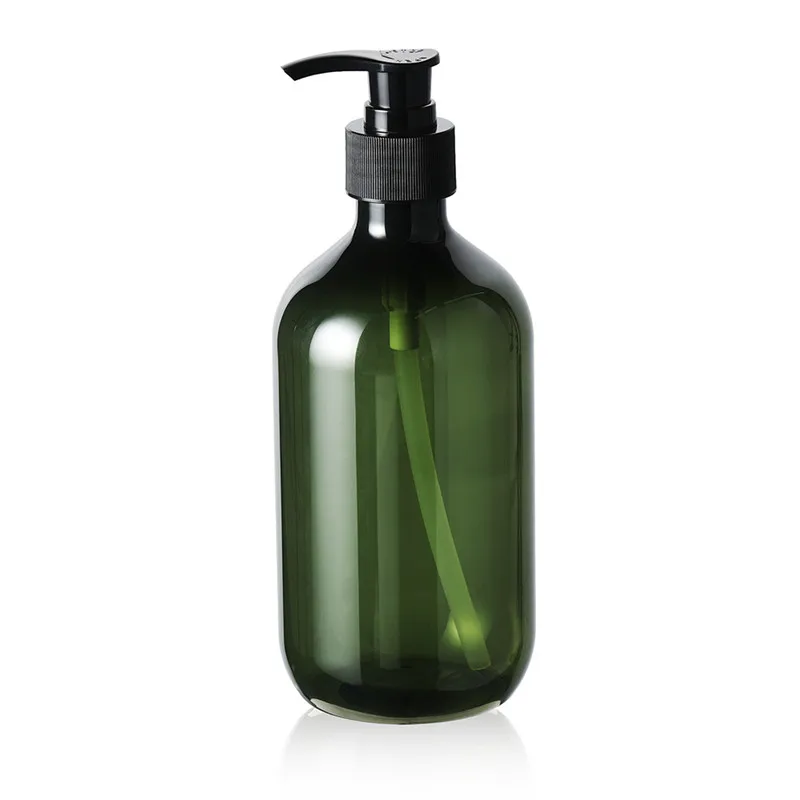 500 мл бутылка для шампуня с насосом для макияжа ванная комната бутылка для жидкого шампуня дорожный Диспенсер Бутылка Контейнер для мыла гель для душа - Цвет: 4pcs