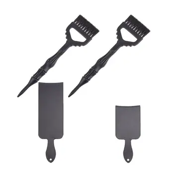 

4Pcs Hairdressing Kit Hair Decoration Tool Hairdressing Tool Highlights Tint Color Board Dyeing Hair Brush for Home Salon Barber