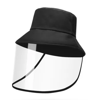 

XdanqinX 2020 Novelty Women's Bucket Hats Anti-fog Cap 360 Degrees Transparent Protective Sun Hat New Travel Goggles Female Hat