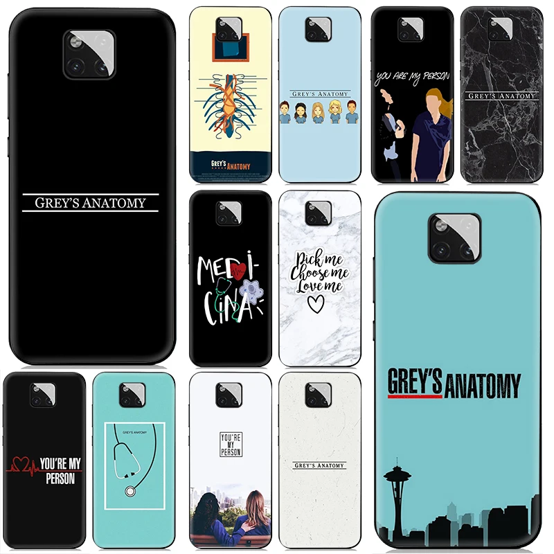 You're My Person Greys Anatomy Soft Case for Huawei Mate 30 Lite Pro 20 10 Cover TPU |