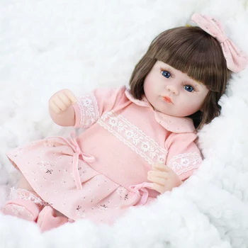 

New doll reborn Babies Realistic lifelike 42cm Bonecas toys reborn vinyl dolls Adorable Handmade doll toy for children birthday