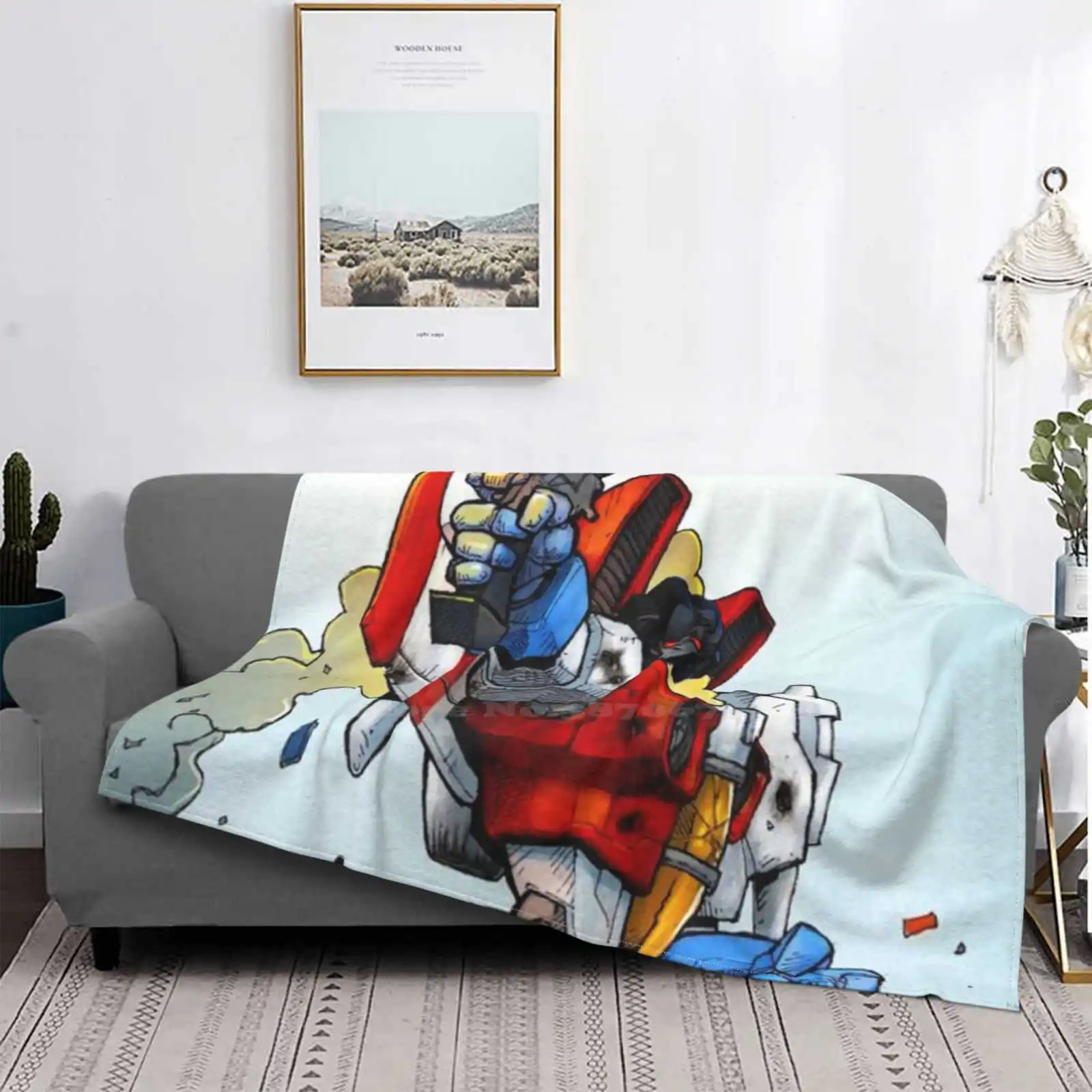 Coperta Per Aria Condizionata Coperta Portatile Da Viaggio Decepticon Decepticon Autobots 80S Autobot Soundwave Cartoon Robot
