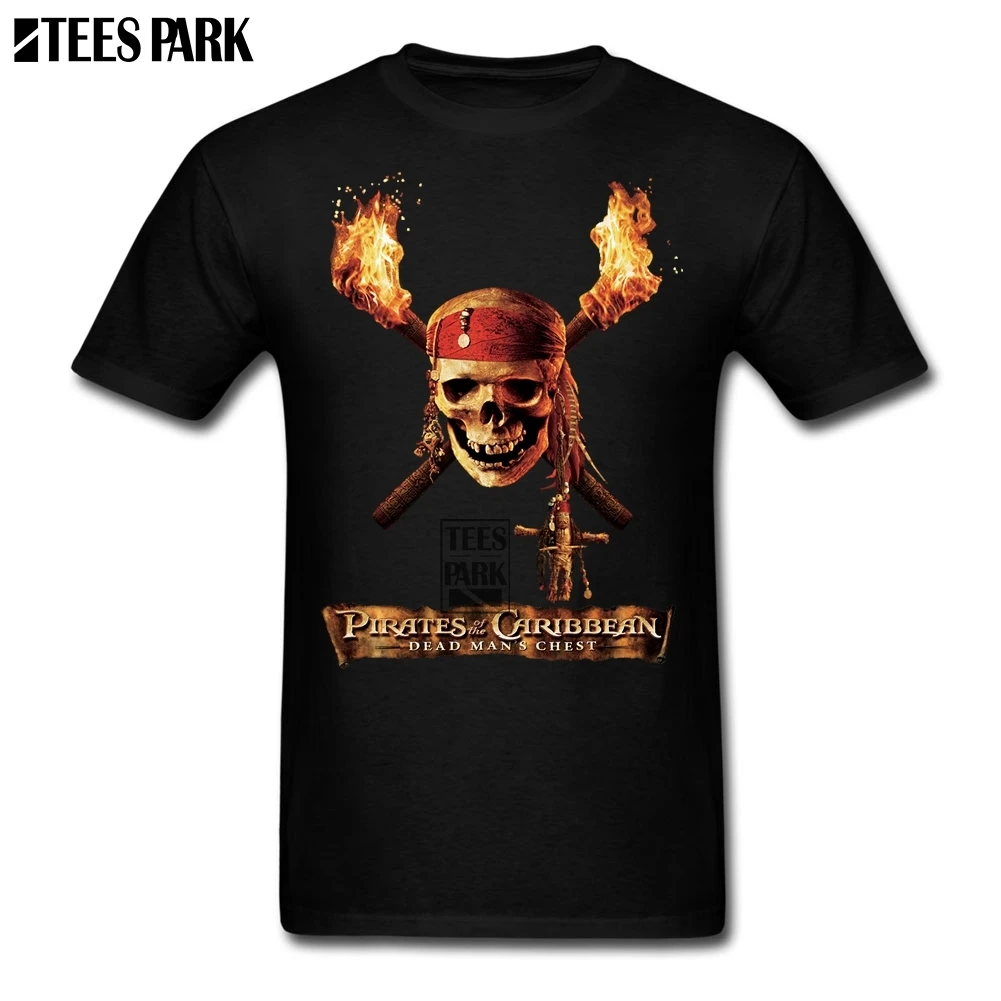 

O-Neck Tees Pirates of the Caribbean Funny T Shirts for Men Off White Plus Size Teenage Oversized T-Shirt Best Deals