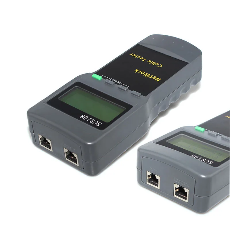 SC8108 сетевой кабель тестовый er LAN Телефон провода метр Cat5 RJ45 Mapper дальний конец