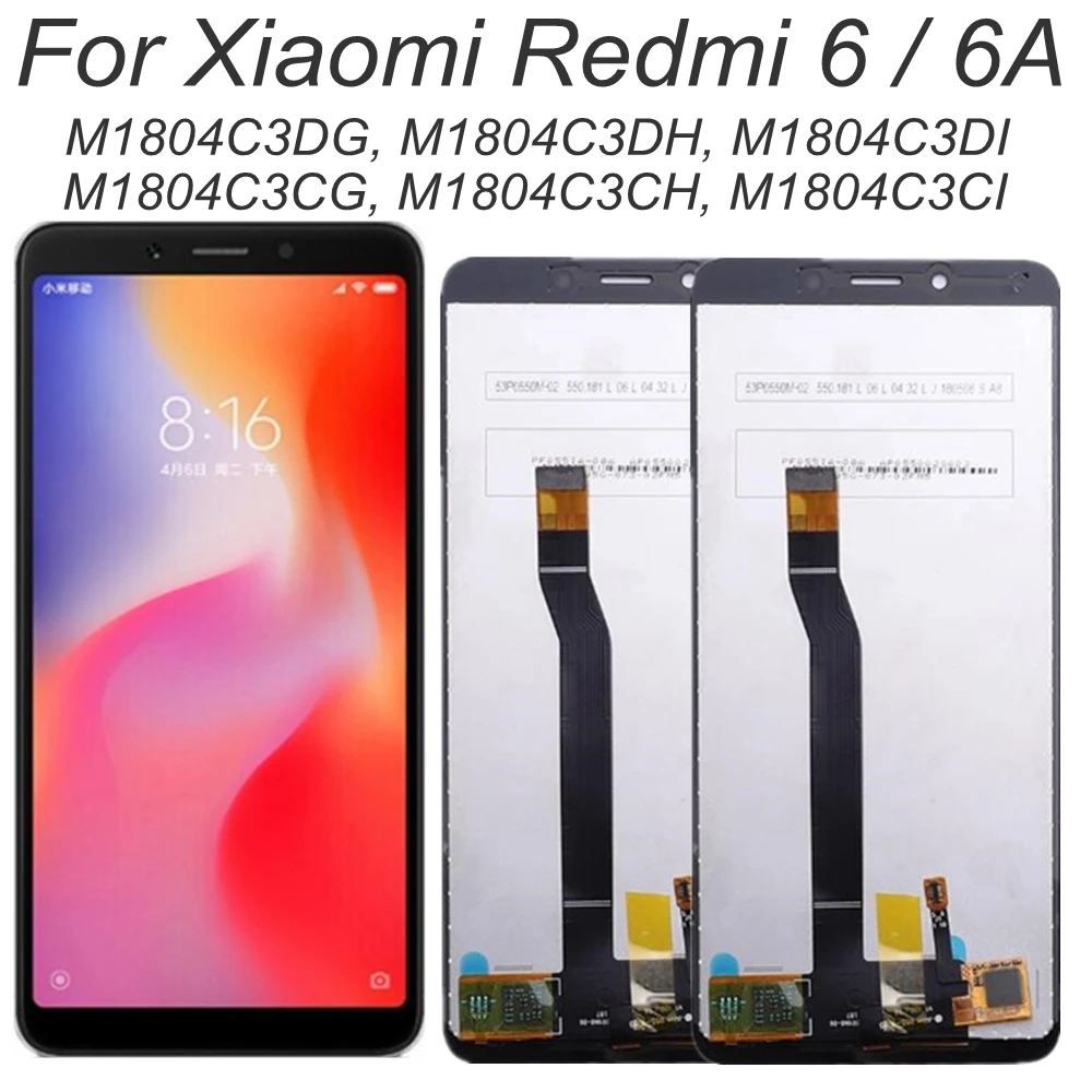 5.45'' LCD For Xiaomi Redmi 6A LCD 