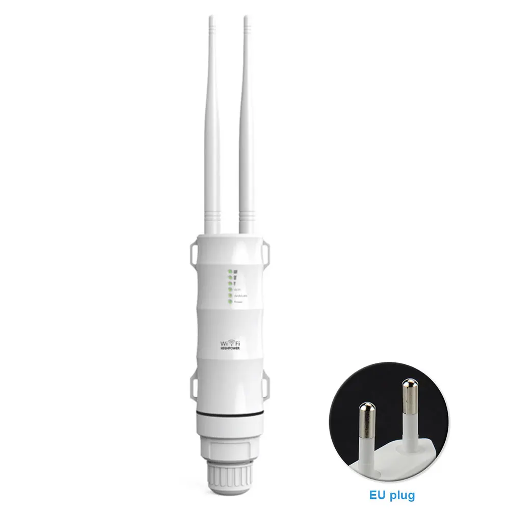 Wavlink AC600 высокая мощность открытый Wi-Fi маршрутизатор/точка доступа/CPE/WISP Беспроводной Wi-Fi ретранслятор двойной Dand 2,4/5 ГГц 12dBi антенна