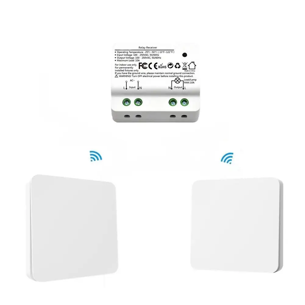 

Intelligent switch self-generating switch set 2 control 1 set