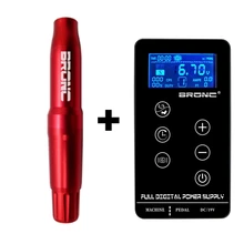 Hummingbird Bronc швейцарская моторная Татуировка ручка с Bronc Татуировка сила татуировки комплект для тату художника