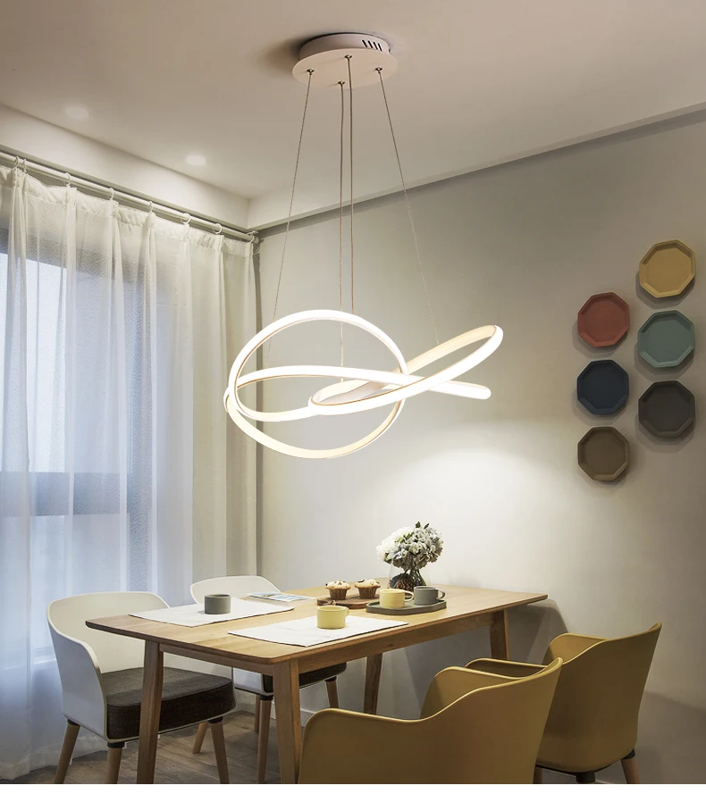 Postmodern minimalist chandelier atmosphere creative personality living room Dining Room Nordic art restaurant Chandelier