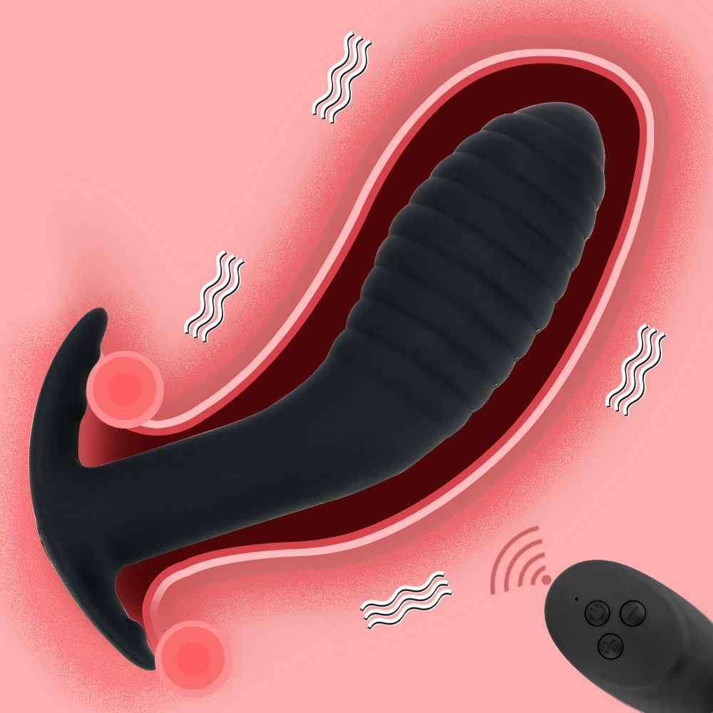 10 Speed Wireless Remote Anal Plug Dildo Vibrator Adult Sex Toys Prostate Massage Butt Anus Pussy Masturbator for Men Women | Красота и