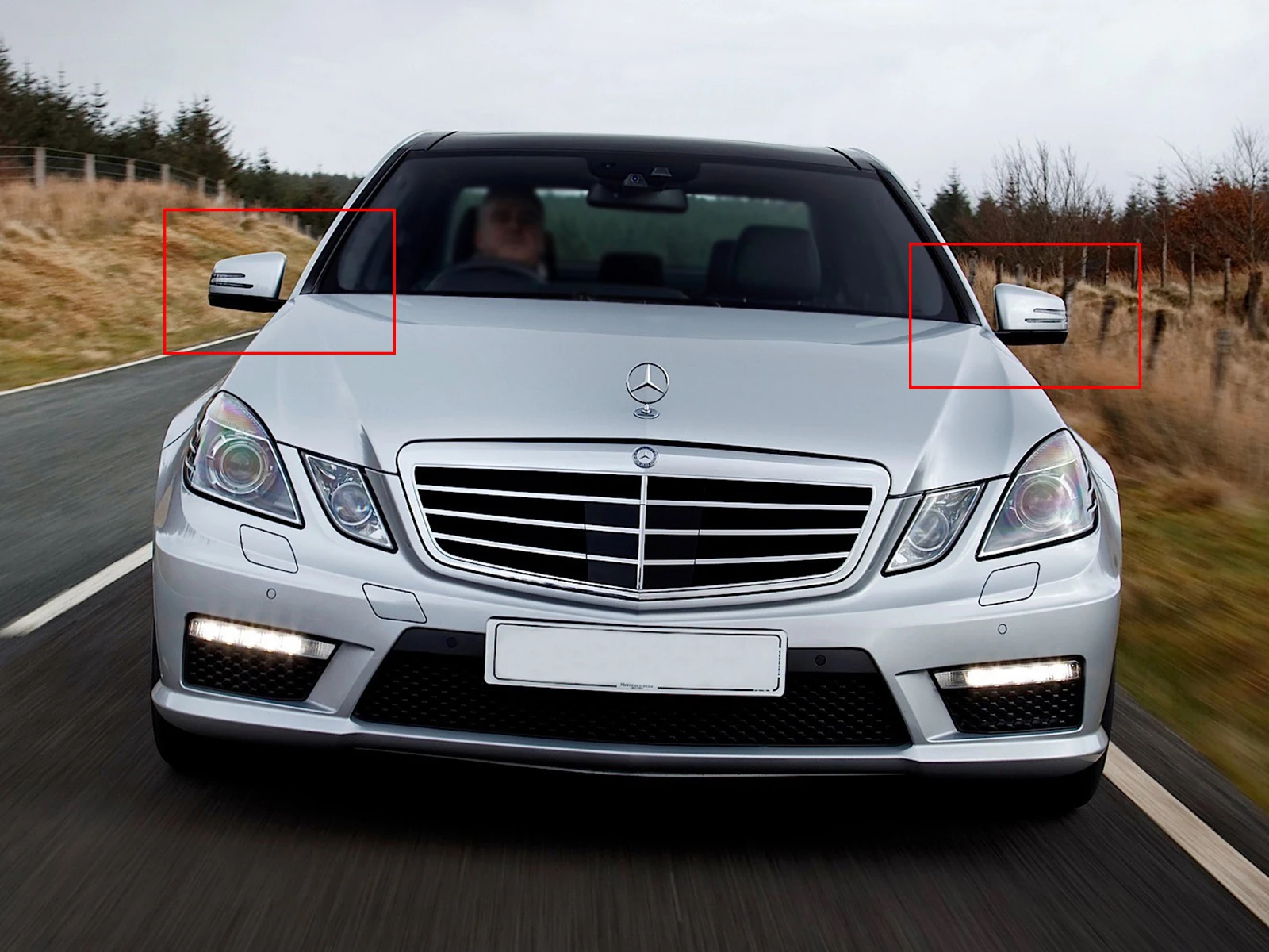 Светодиодный светильник с поворотным сигналом для Mercedes Benz W204 W212 W221 NS& OS
