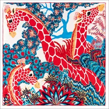 

Silk Twill Scarf 90*90cm Square Silk Twill Scarf Hand Rolled Designer Silk Scarfs For Women Vintage Print Silk Scarves
