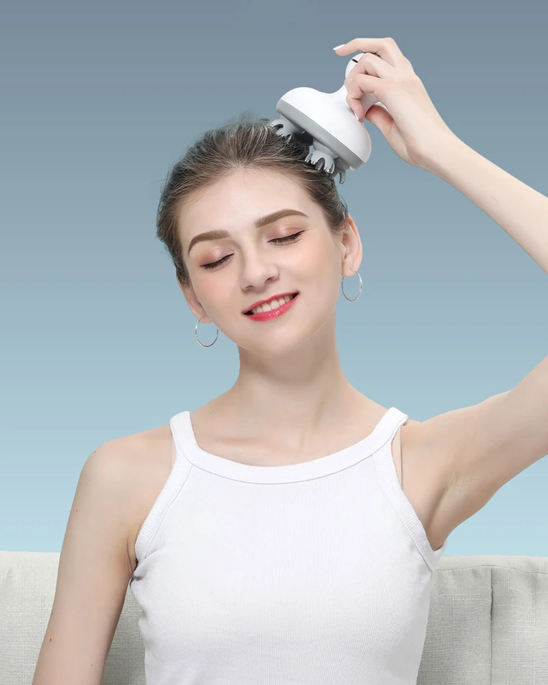 Smart scalp massager