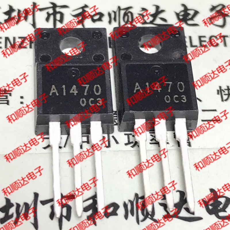 10 шт./лот A1470 2SA1470 новые имеющиеся TO-220F 60V 7A