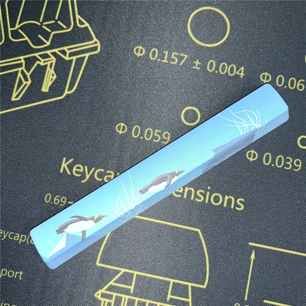 Сублимация Ремесло OEM профиль 6.25U PBT космические колпачки для Cherry MX переключатели механическая клавиатура Красочные крышки ключа пространство