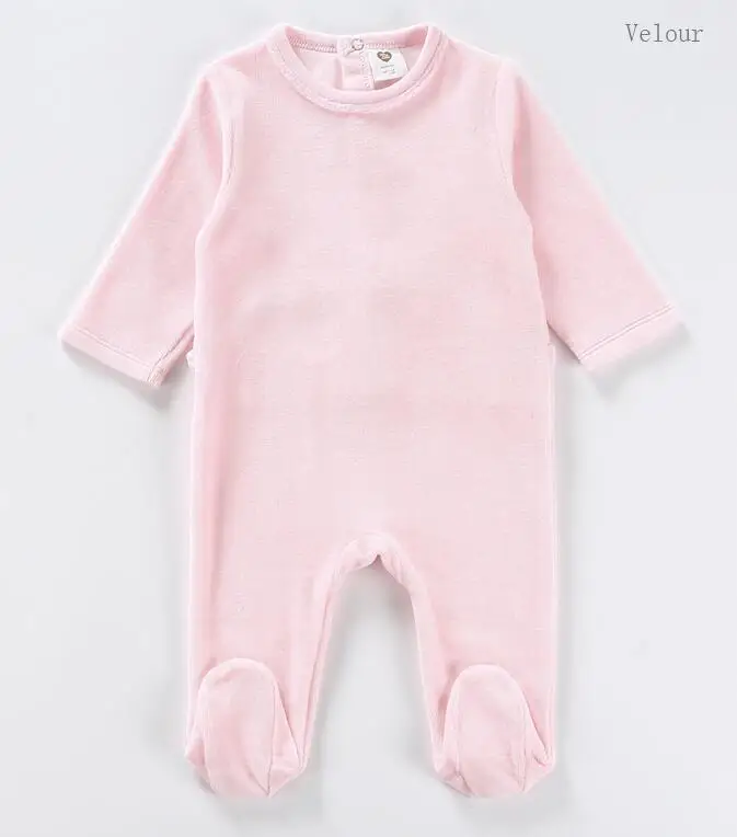 light pink Боди для малышей; пижамы; детская одежда с длинными рукавами; одежда для детей; комбинезоны для новорожденных; Одежда для мальчиков и девочек; Детский комбинезон - Цвет: light pink