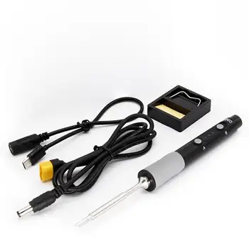 

Hot SQ-D60A Electric Soldering Iron Kit 110W Adjustable 100-500℃ Constant Temperature Digital Display Soldering Iron