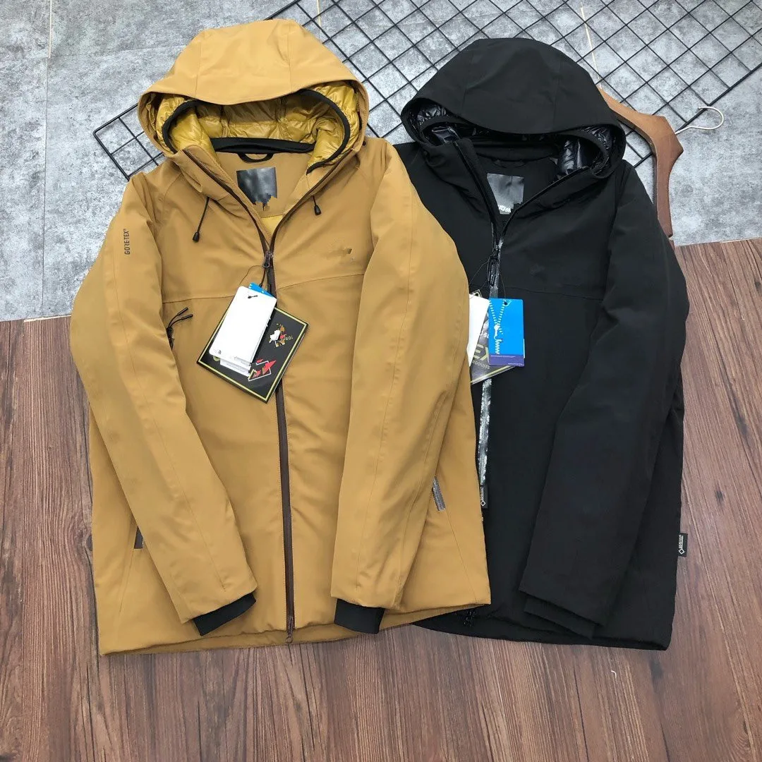Зимний стиль TNF мужские шорты Повседневный пуховик мужской деловой Повседневный теплый пуховик