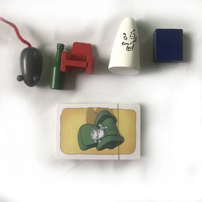 Geistes 1 настольная игра 2-8 игроков Семейные/вечерние лучший подарок для детей английские инструкции карты игра Reaction Blitz