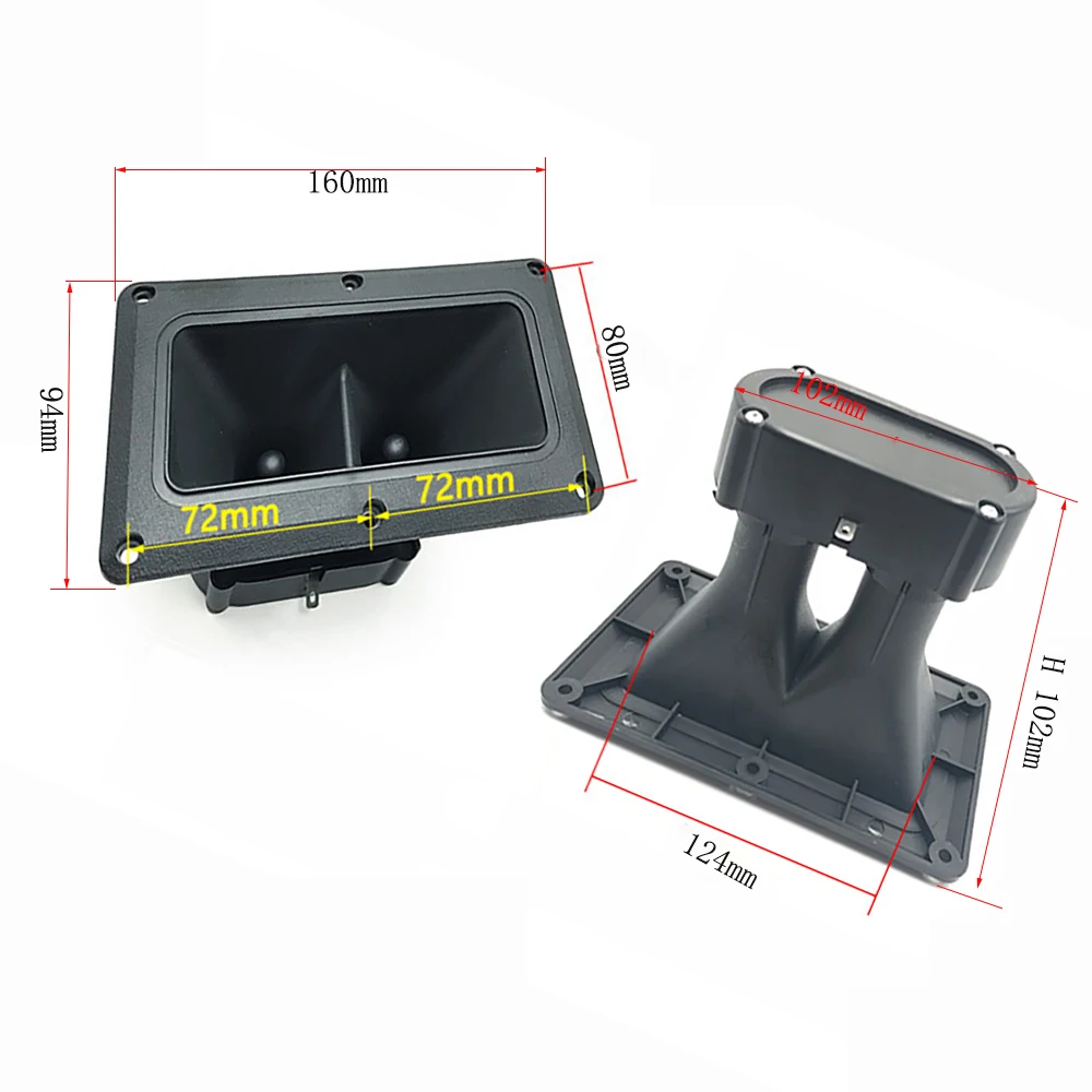 6 Inch 150 W Dual Piezo Tweeters High-Power Square Speaker Buzzer Treble Piezo Driving Head Home DIY Subwoofer Stage Loudspeaker bluetooth speaker,portable speaker,audio speakers,tweeter speaker,bookshelf speakers