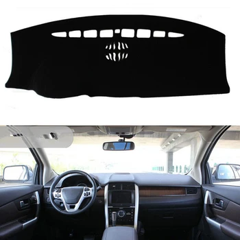 

Anti-UV Dashboard Cover Mat Pad Sun Shade Inner Dashmat Car Styling Instrument Carpet Accessories For Ford Edge 2011 2012 2013