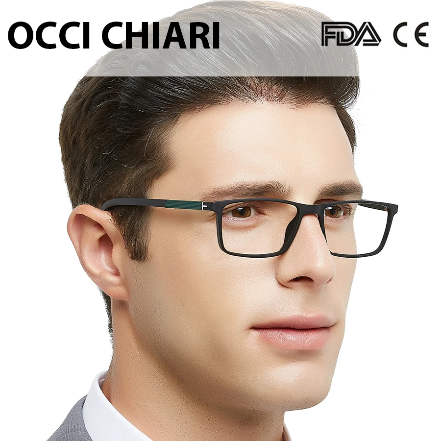 OCCI CHIARI TR90, очки, оправа, мужские ультралегкие очки, Gafas, анти-синий луч, компьютерные очки, новые, из кусков, оптические очки