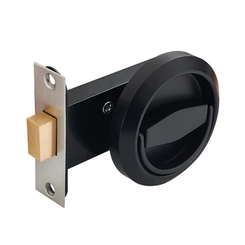 

Zinc Alloy Door Locks Single Handle Continental Bedroom Minimalist Interior Door Handle Lock Cylinder Security Locks