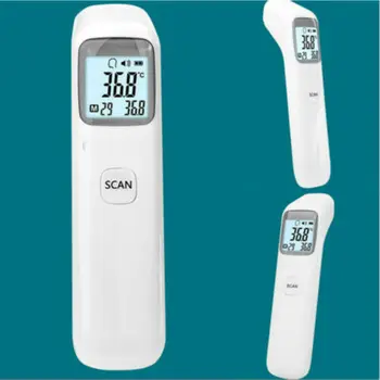 

LCD Digital Thermometer Infrared Baby Adult Forehead Non-touch Temperature Gun Non-Contact High Precision Electronic Thermometer