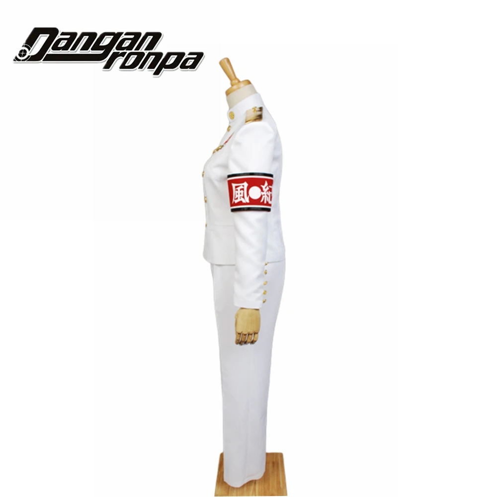 DanganRonpa Ishimaru Kiyotaka косплей костюм белая униформа полный набор для мужчин и женщин вечерние костюмы