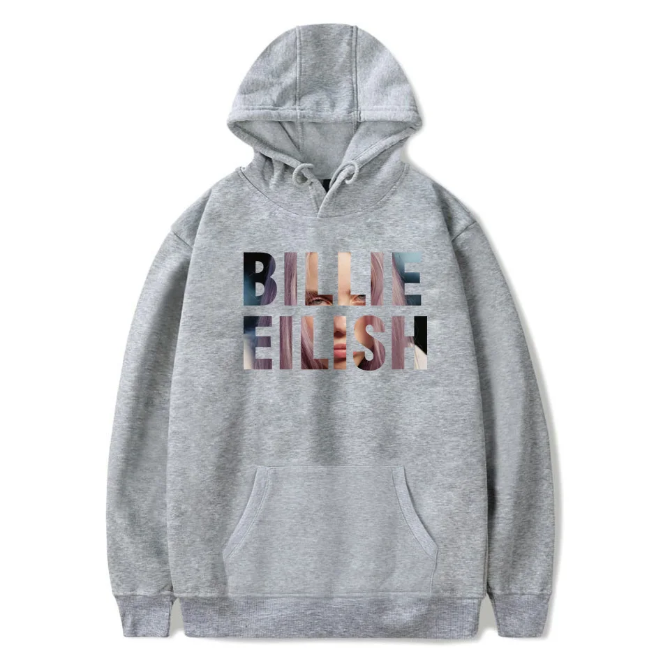Уличная одежда Billie Eilish, худи для мужчин/женщин, черная толстовка с капюшоном для пары Billie Eilish, толстовка, простая, сохраняющая тепло, Женская/мужская толстовка с капюшоном, одежда